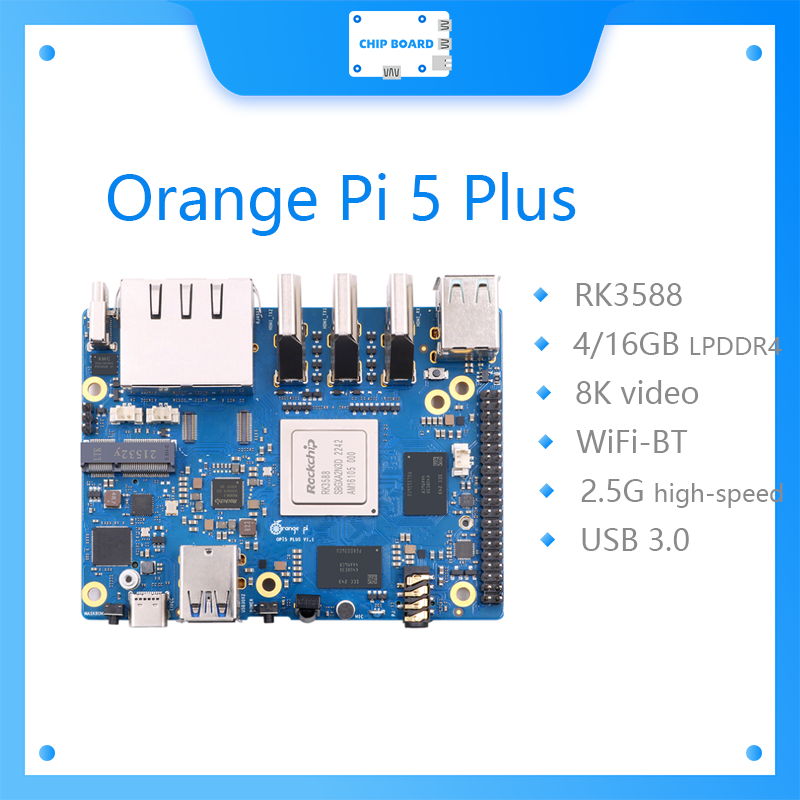 Rockchip Rk3588 Development Board - أورانج باي 5 بلس، كمبيوتر لوحي