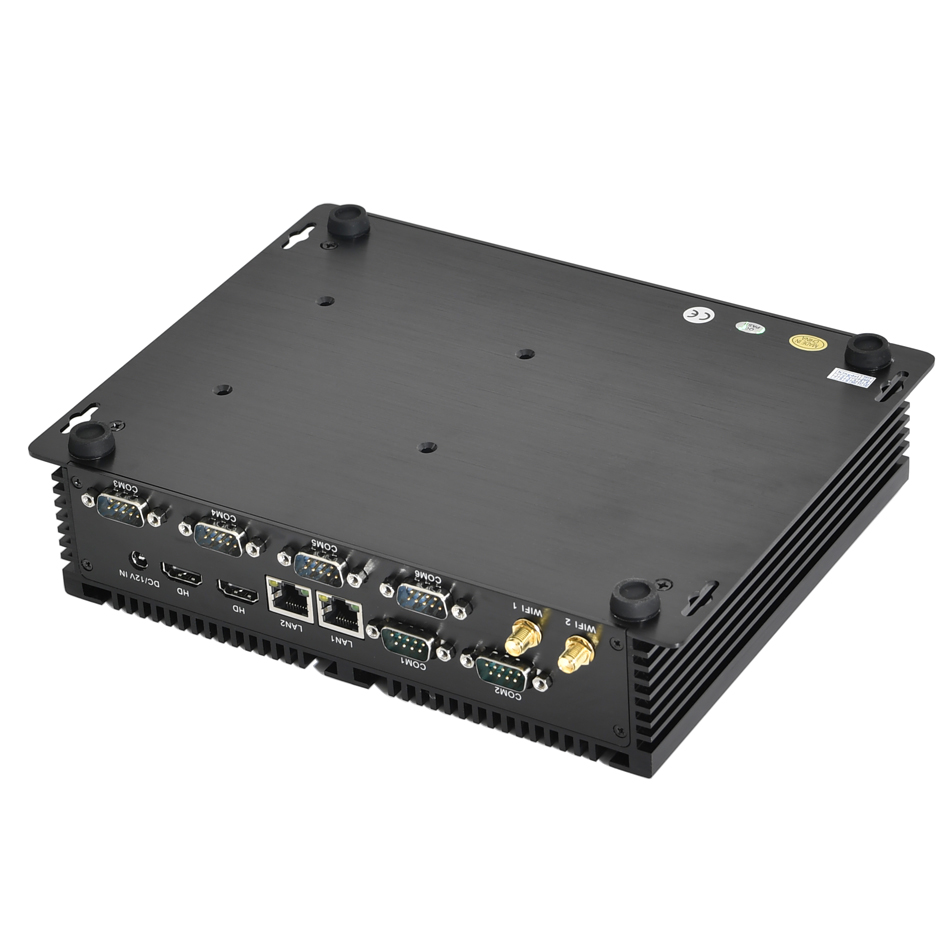 Fanless Industrial Pc Rs485 Core I7 - عرض كبير على الكمبيوتر الصناعي 6*COM