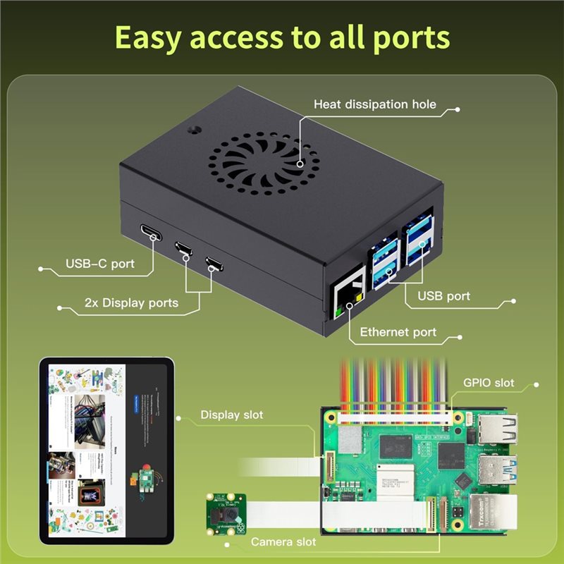 AS95-مجموعة أدوات إيراسبتك الأ - مراجعة Raspberry Pi 5 8Gb Board وسعره
