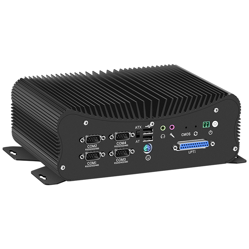 كمبيوتر صغير بدون مراوح من LPT - مراجعة Fanless Industrial Pc Rs485 Core I7 وسعره