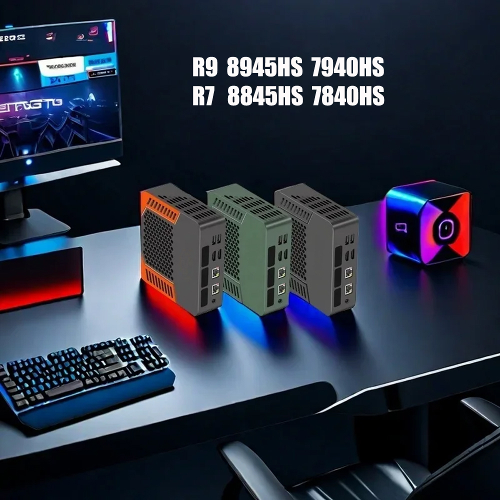 كمبيوتر صغير مزود بمروحة AMD R - مراجعة Amd Ryzen 7 7840Hs Mini Pc وسعره