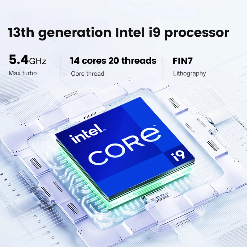 كمبيوتر صغير 13th Intel Core i - مراجعة Intel Core I9 13900H Mini Pc وسعره