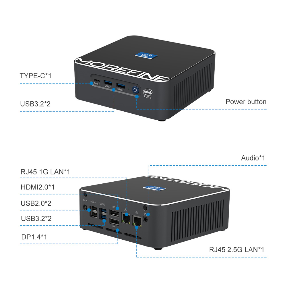 2025 كمبيوتر صغير i9-13900H i9 - مراجعة Intel Core I9 13900H Mini Pc وسعره