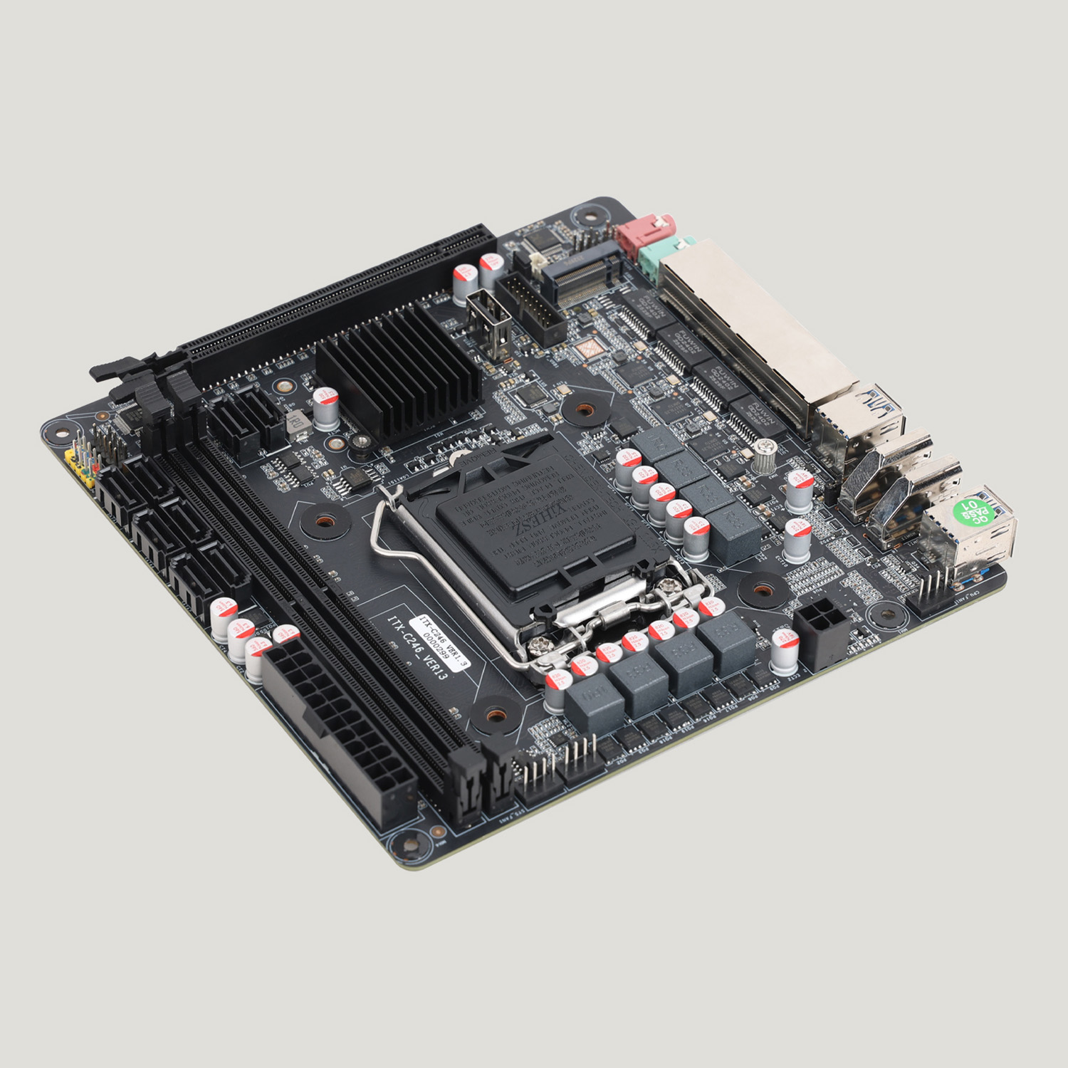 لوحة أم NAS طراز C246 Vpro بـ  - مراجعة Nas Motherboard 8 Sata Mini Itx وسعره