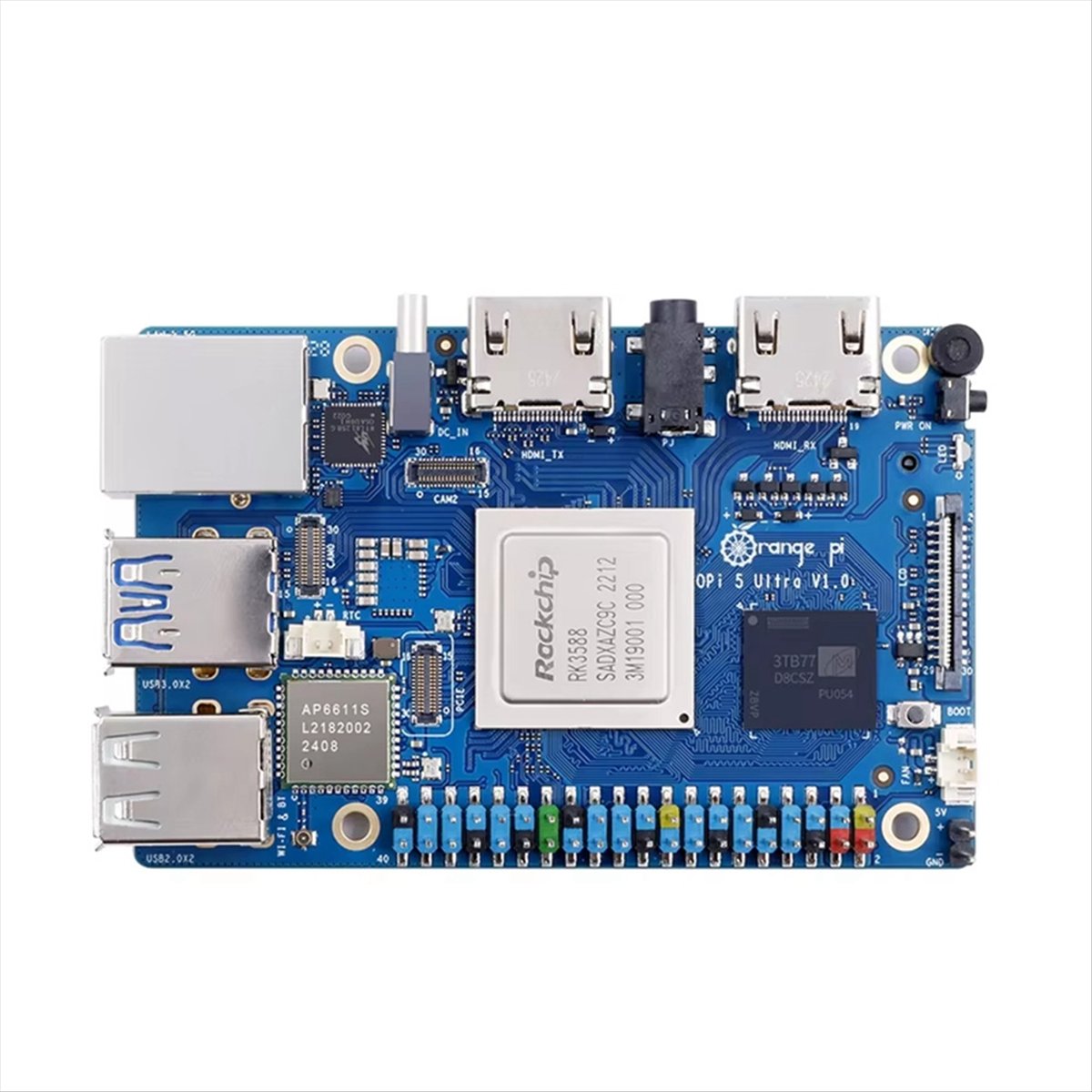 لوحة تطوير DT75BG لـ 5 Ultra م - مراجعة Rockchip Rk3588 Development Board وسعره
