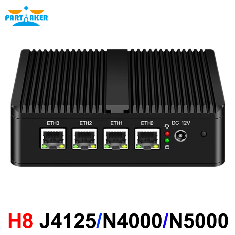 جهاز توجيه pfSense بدون مروحة  - مراجعة Pfsense Firewall Router 2.5G 4 I226 وسعره