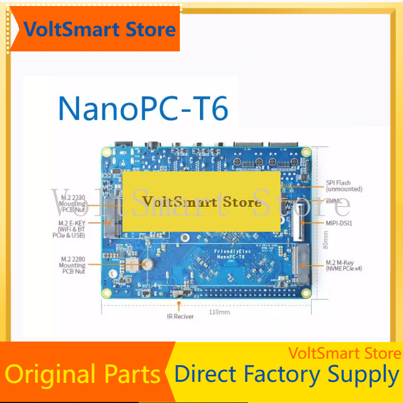 لوحة تطوير VoltSNanopc T6 - مع - مراجعة Rockchip Rk3588 Development Board وسعره